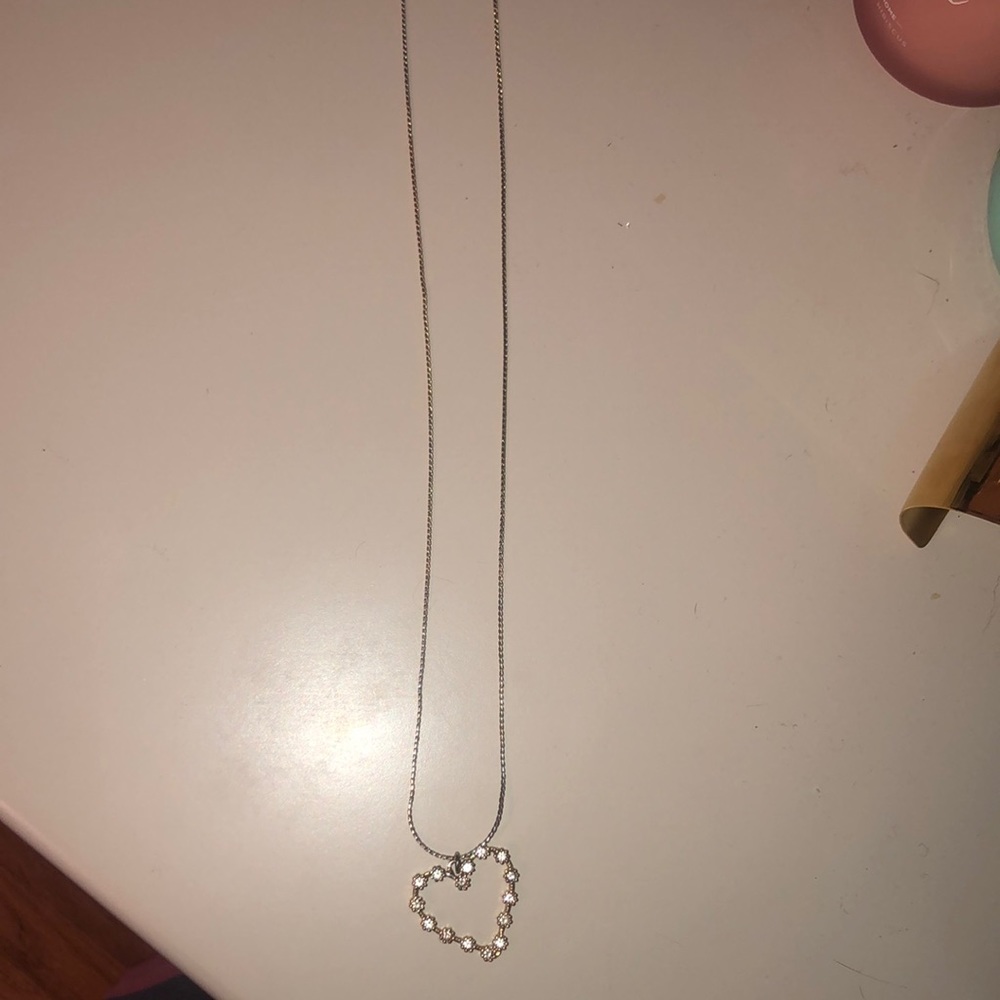 Heart Necklace Urban Outfitters